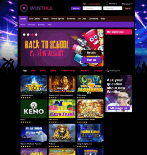 Wintika Casino 30 Free Spins